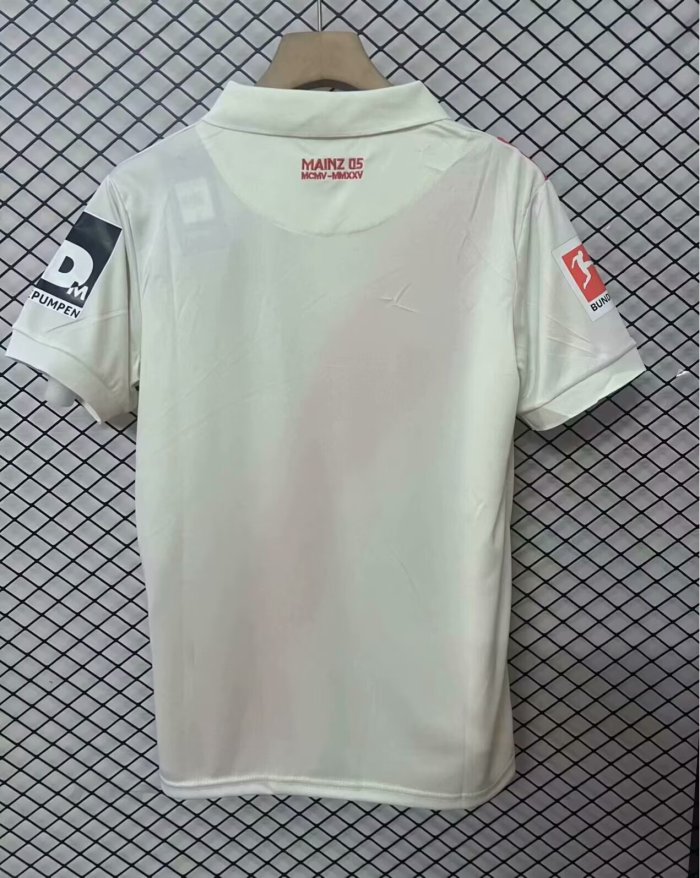 25-26 Mainz 120th Commemorative Edition Fans Soccer Jersey