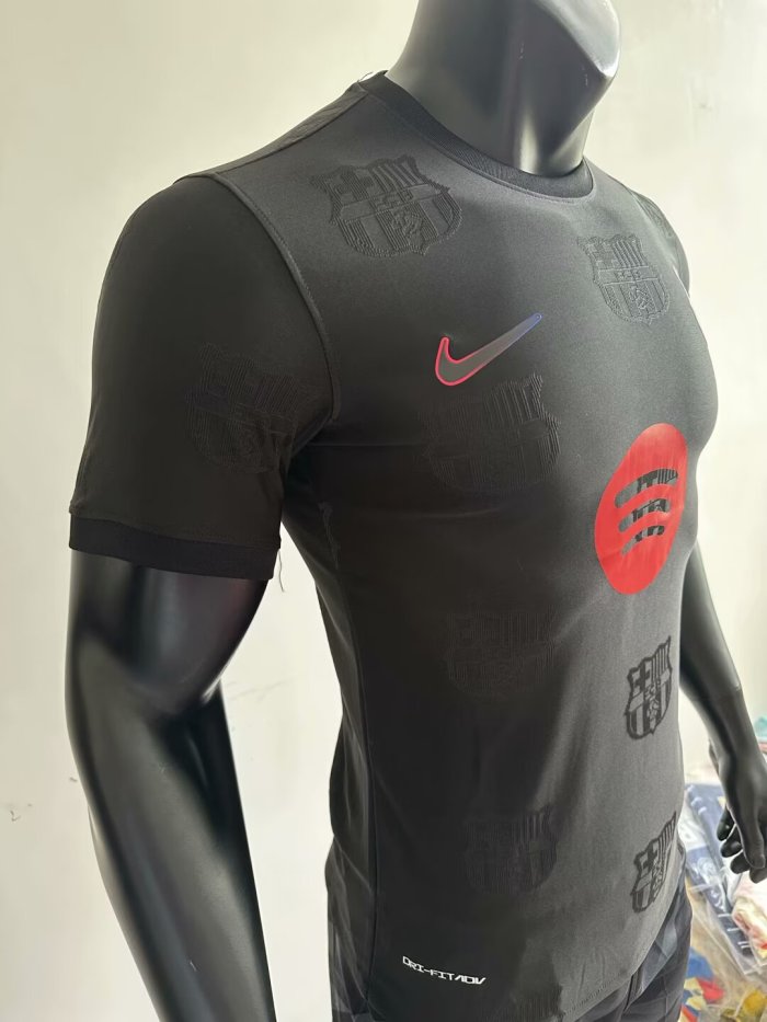 25-26 BAR Black Special Edition Player Version Training Shirts