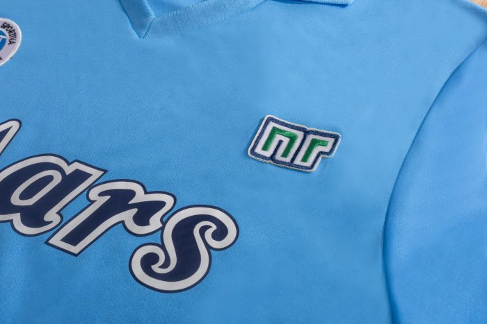 1989-1990 Napoli Home Retro Soccer Jersey