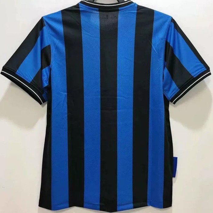 2009-2010 INT Home Retro Soccer Jersey(带决赛字)