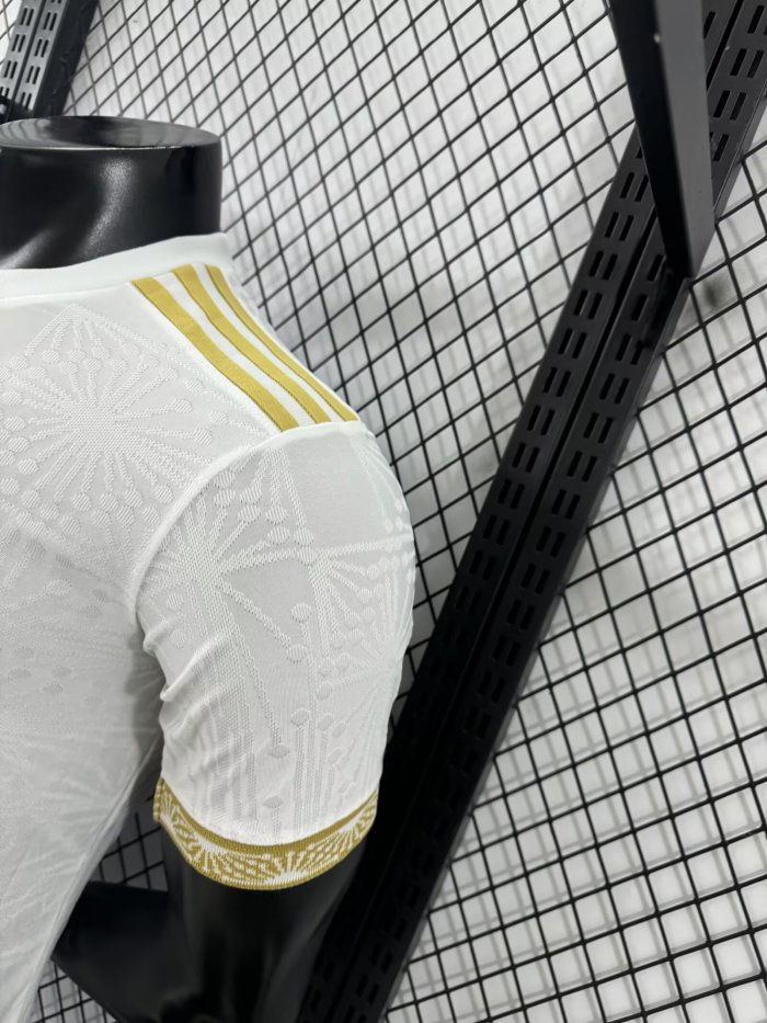 25-26 Mexico Gold Cup White Player Version Soccer Jersey