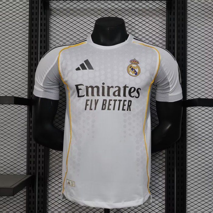 25-26 RMA Home Player Version Soccer Jersey