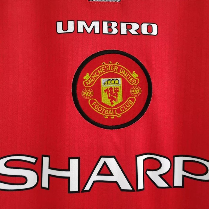 1996-1997 Man Utd Home Retro Soccer Jersey