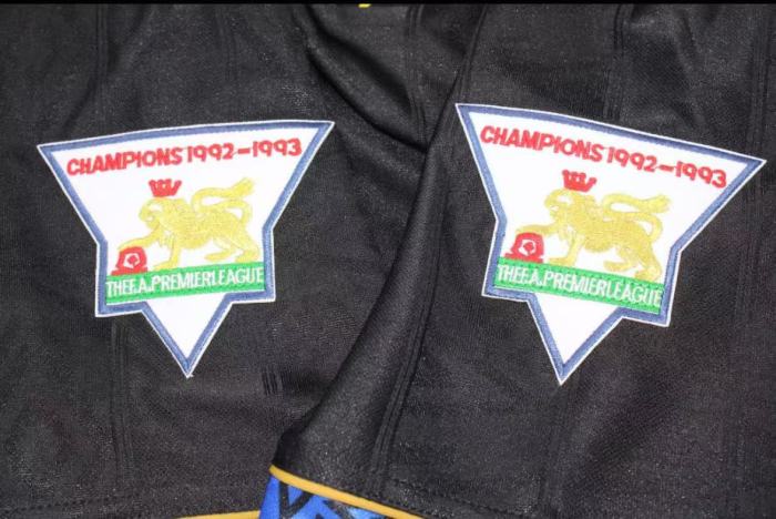 1993-1995 Man Utd Away Long sleeves Retro Soccer Jersey