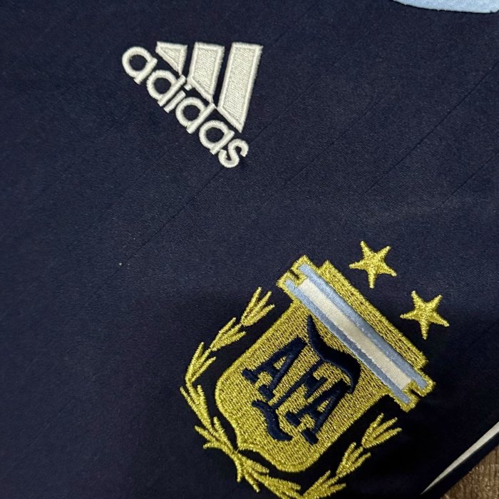 2006 Argentina Away Retro Soccer Jersey