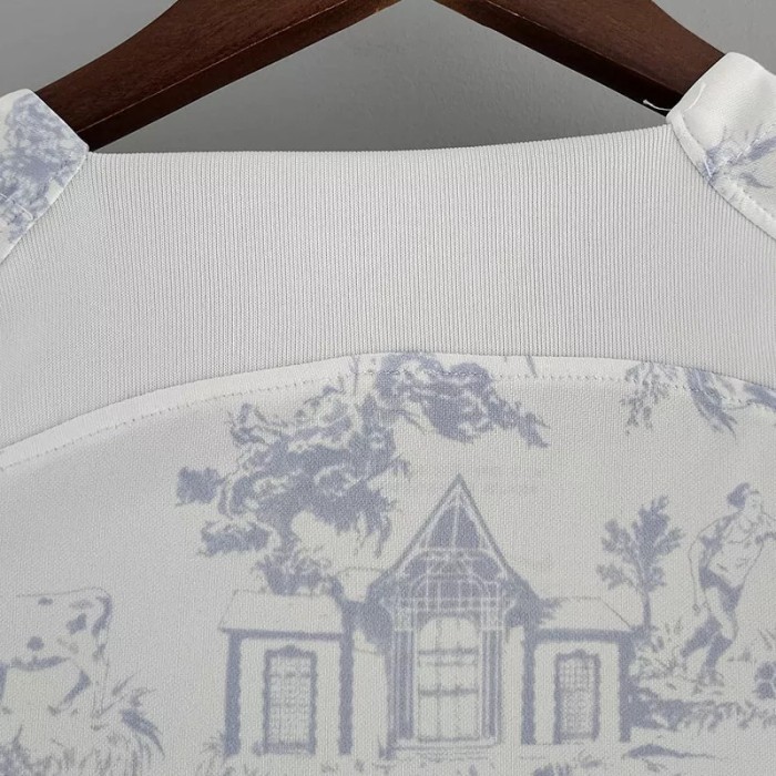 22-23 France Away Fans Version Soccer Jersey