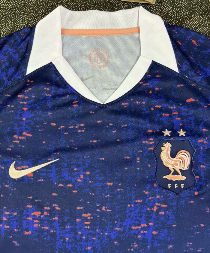 25-26 France Home Fans Soccer Jersey