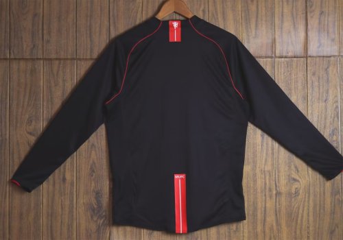 2007-2008 Man Utd Third Long SleevesRetro Soccer Jersey