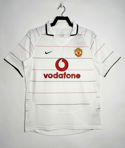 2003-2005 Man Utd Away Retro Soccer Jersey