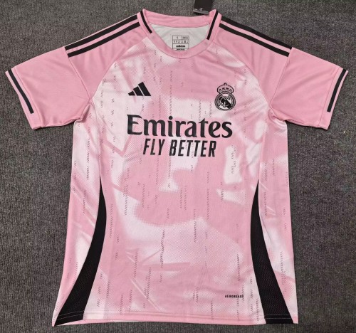 25-26 RMA Pink Special Edition Fans Soccer Jersey
