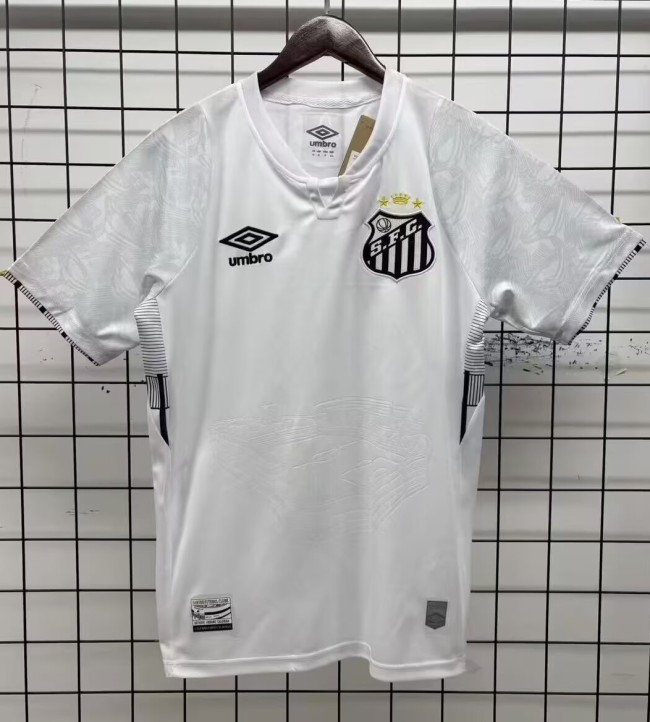 24-25 Santos FC Home Fans Soccer Jersey
