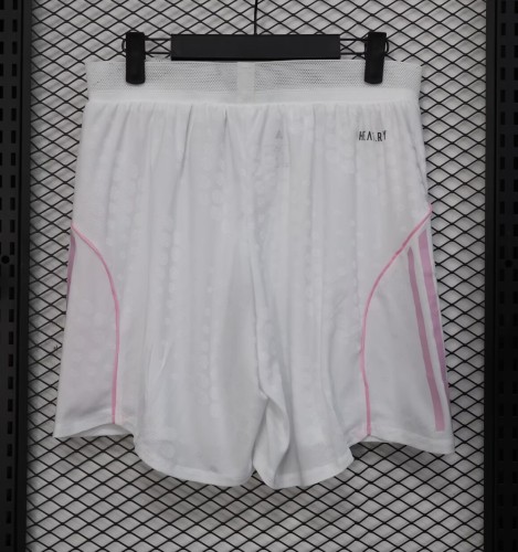 25-26 JUV White Player Version Shorts Pants