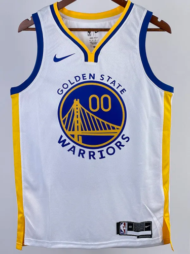 22-23 WARRIORS KUMINGA #00 White Top Quality Hot Pressing NBA Jersey