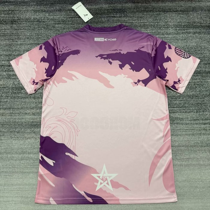 25-26 Morocco Pink Purple Special Edition Training shirts