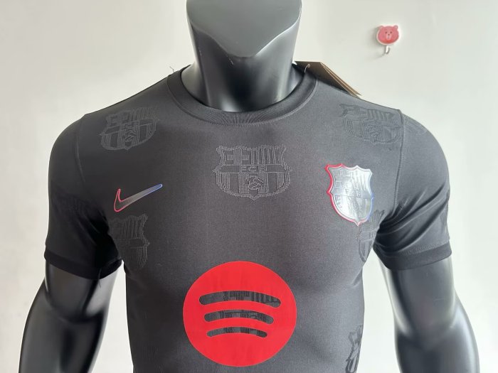 25-26 BAR Black Special Edition Player Version Training Shirts