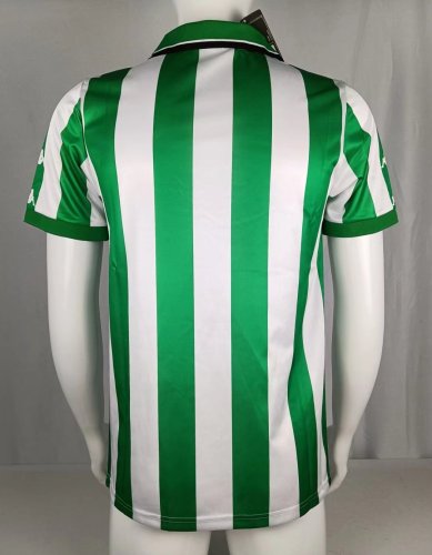 1999-2000 Real Betis Home Retro Soccer Jersey