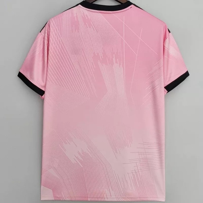 22-23 RMA Pink GoalKeeper Fans Soccer Jersey