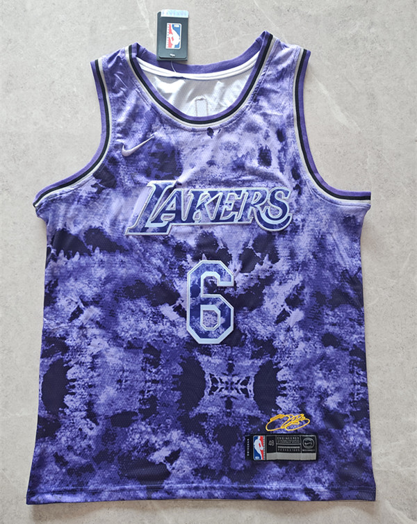 2023 LAKERS JAMES #6 Top Quality Hot Pressing NBA Jersey