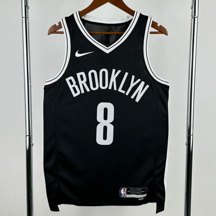 22-23 Nets CUI #8 Black Top Quality Hot Pressing NBA Jersey