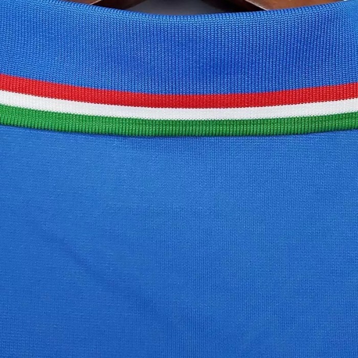 1982 Italy Home Retro Soccer Jersey