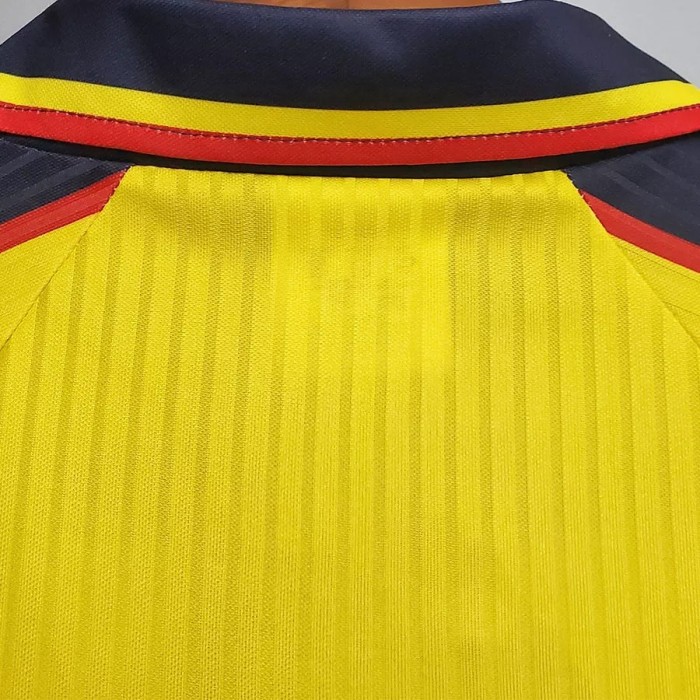 1994-1996 Scotland Yellow Retro Soccer Jersey