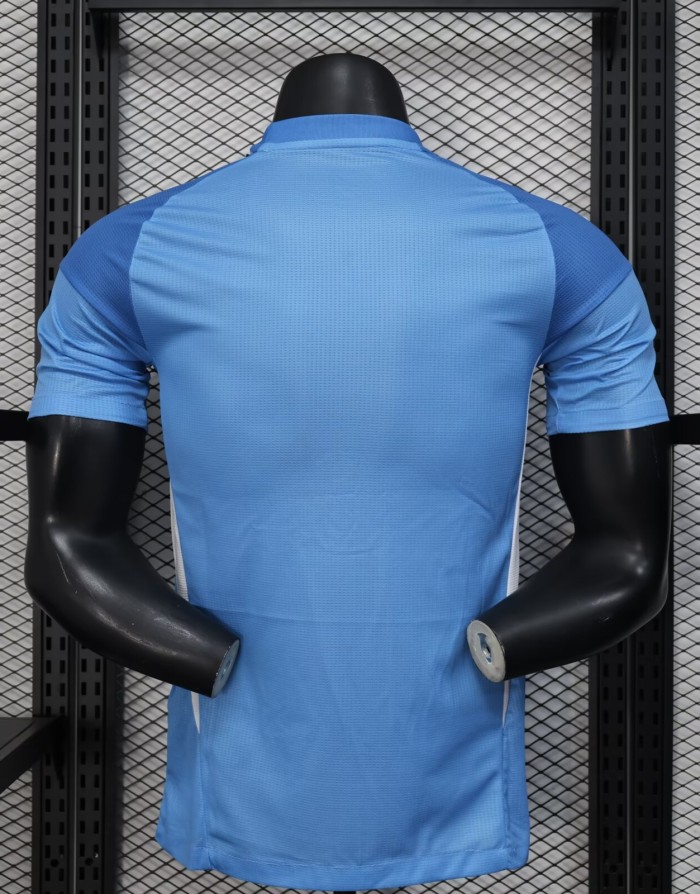 25-26 RMA Blue GoalKeeper Player Version Soccer Jersey