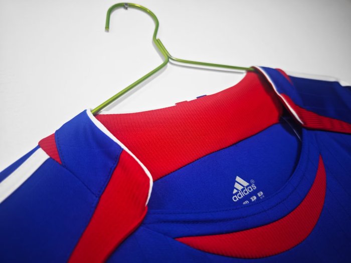 2006 France Home Retro Soccer Jersey