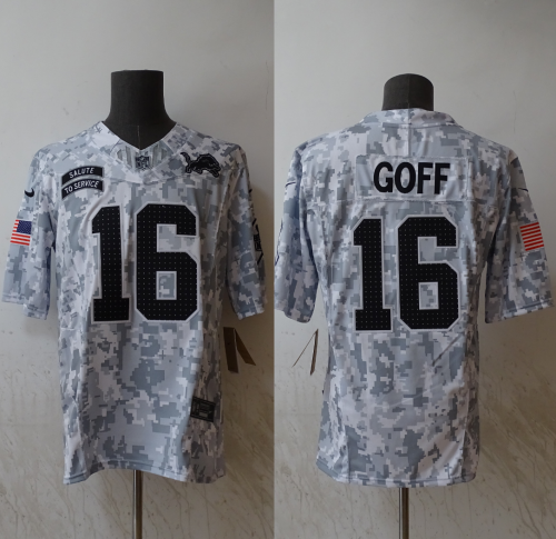 2024 NFL Lions New Pattern Jersey