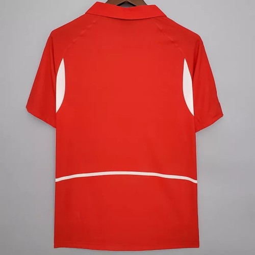 2002 Korea Home Retro Soccer Jersey