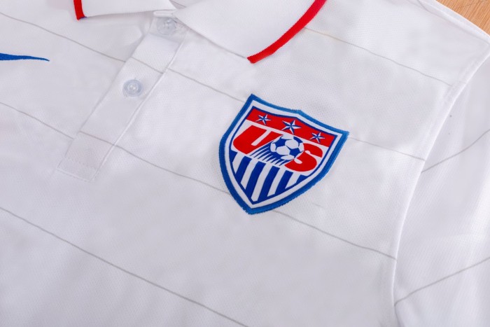 2014 USA Home Retro Soccer Jersey
