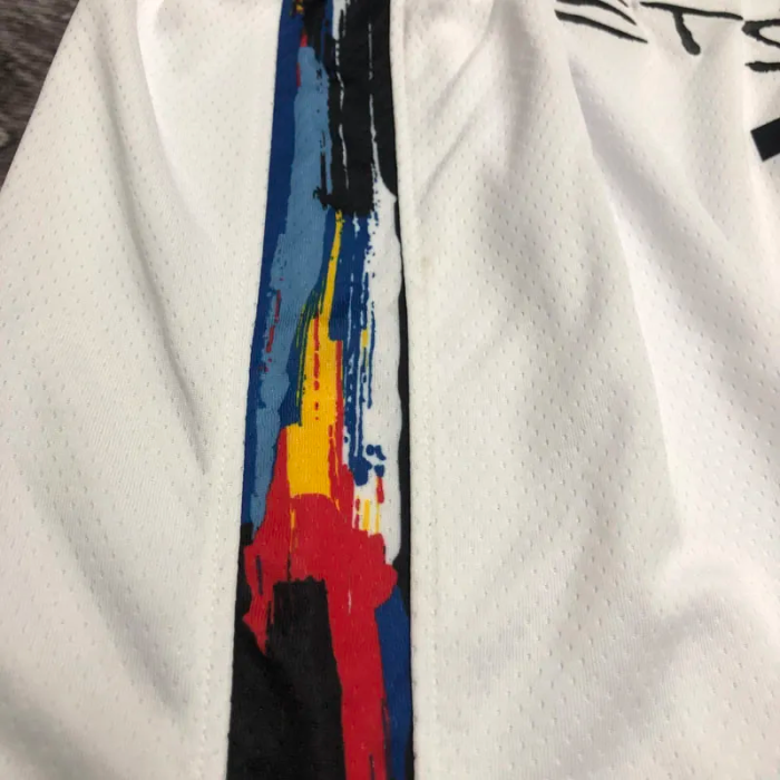 22-23 Nets SIMMONS #10 White City Edition Top Quality Hot Pressing NBA Jersey