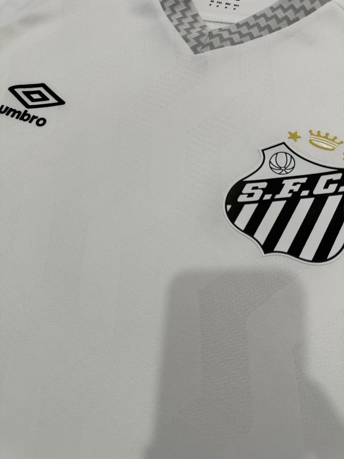 25-26 Santos FC Home Player Version Soccer Jersey