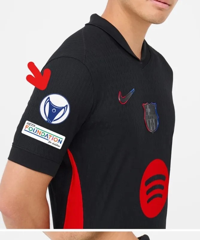 24-25 BAR Away Fans Version Soccer Jersey