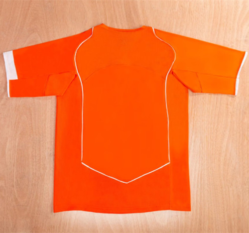 2004   NetherIands Home Retro Soccer Jersey
