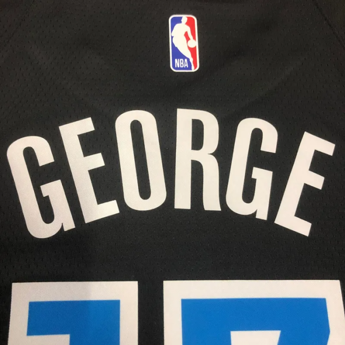 22-23 OKC GEORGE #13 Black Top Quality Hot Pressing NBA Jersey