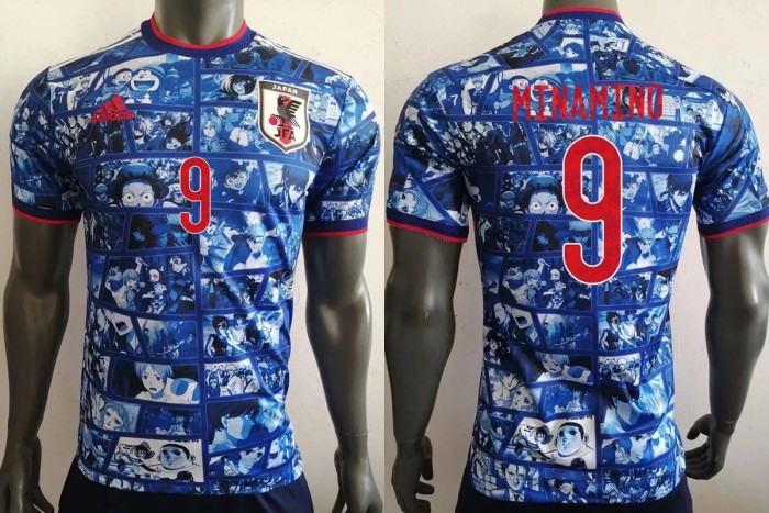 21-22 Japan Commemorative Edition Fans Soccer Jersey (纪念版)
