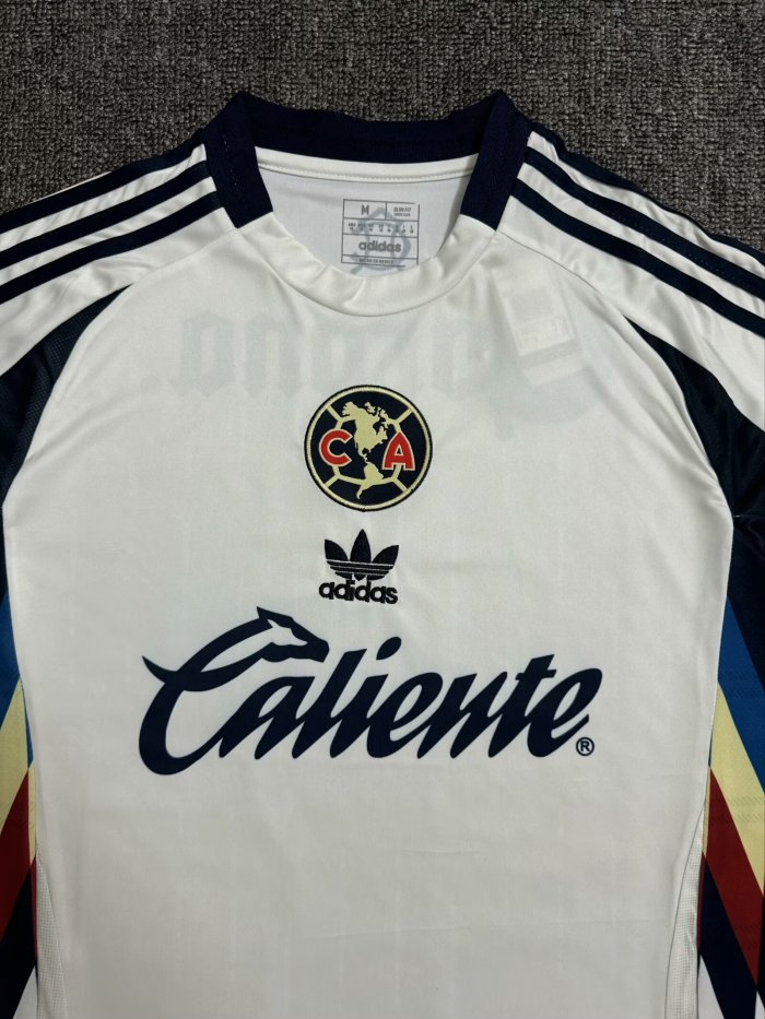 25-26 Club America White Training Shirts