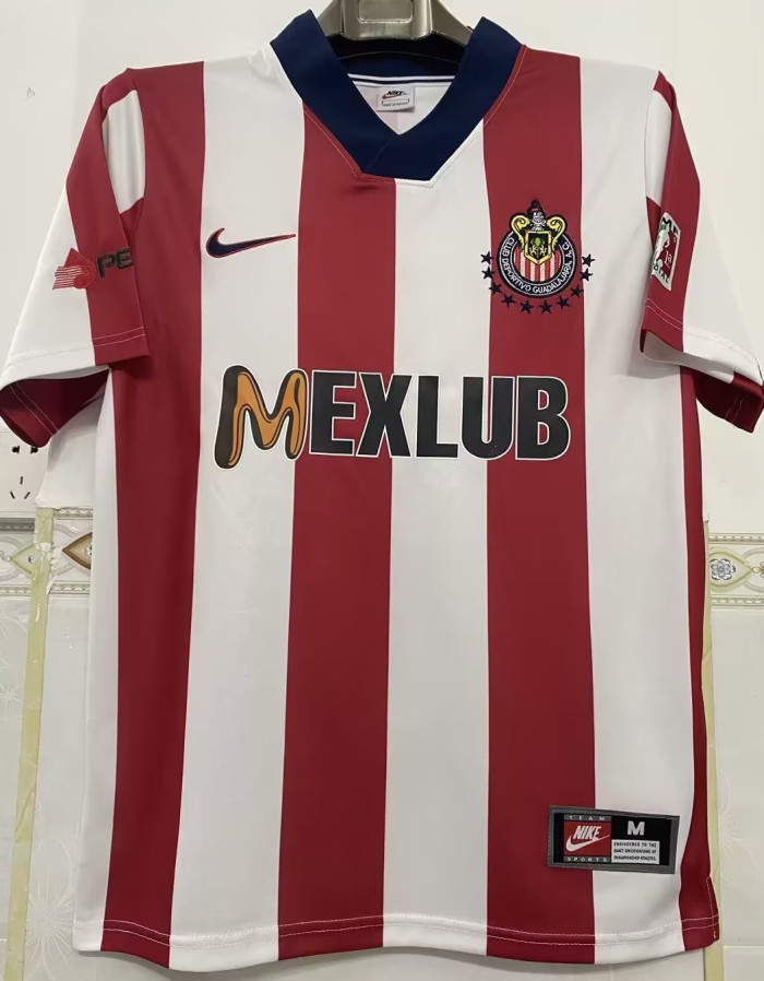 1996-1997 Chivas Home Retro Soccer Jersey