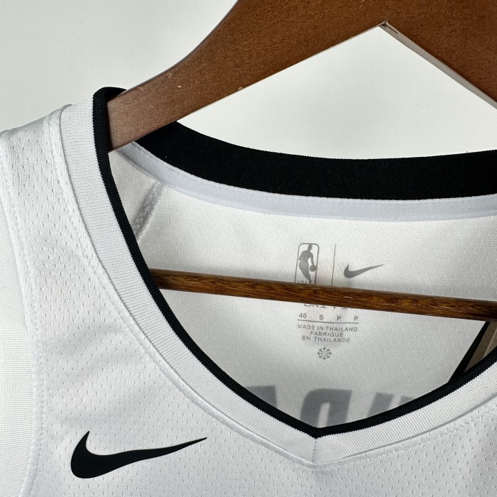 24-25 Nuggets MURRAY #27 White City Edition Top Quality Hot Pressing NBA Jersey