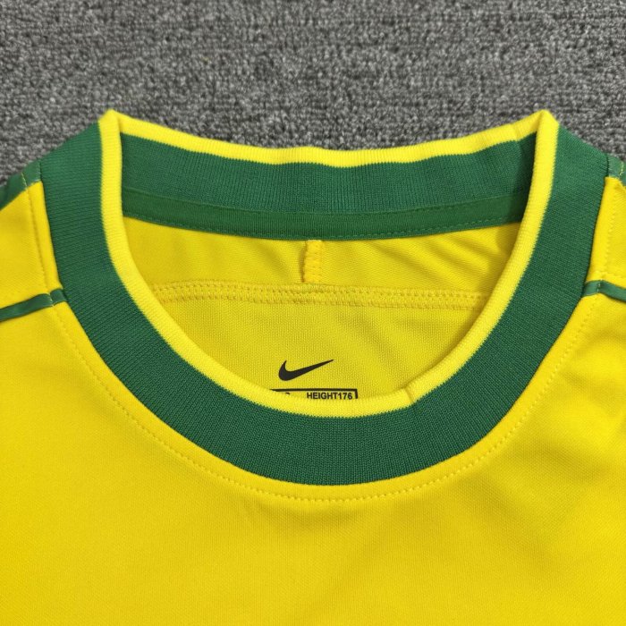 1998 Brazil Home Retro Adult Suit