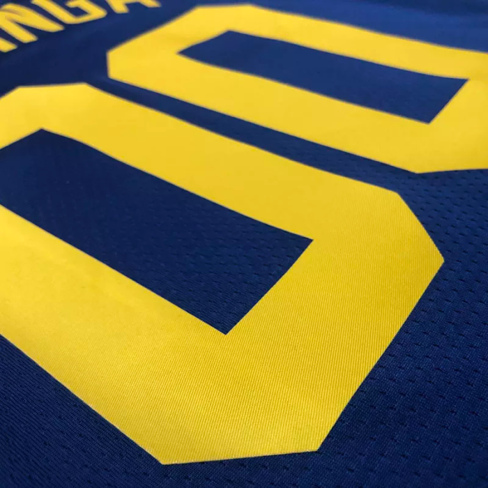 22-23 WARRIORS KUMINGA #00 Royal blue Top Quality Hot Pressing NBA Jersey (Trapeze Edition)