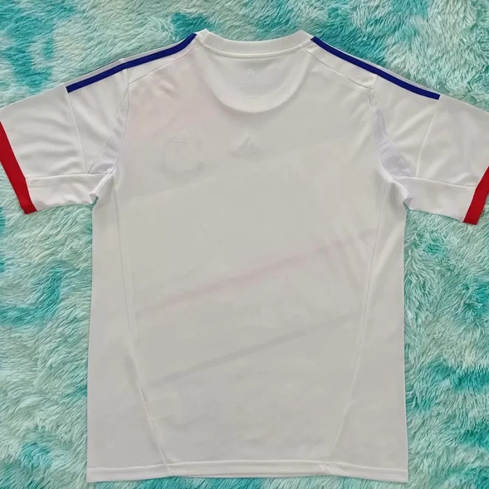 2012-2013 Lyon Home Retro Soccer Jersey
