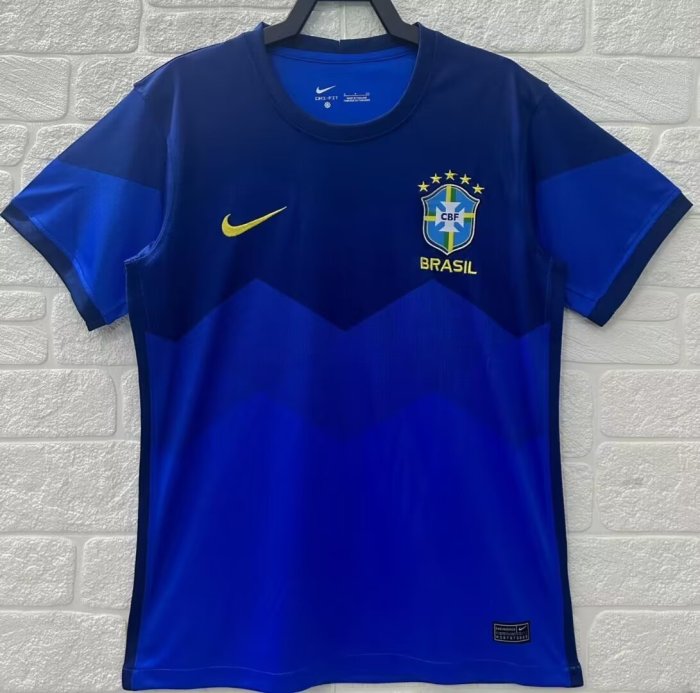 2021 Brazil Away Retro Soccer Jersey