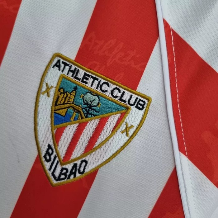 1995-1997 Bilbao Home Retro Soccer Jersey