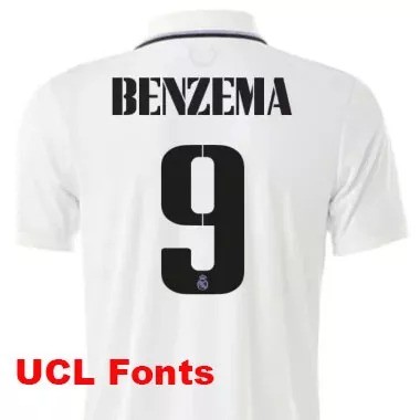 22-23 RMA Home 1:1 Fans Soccer Jersey