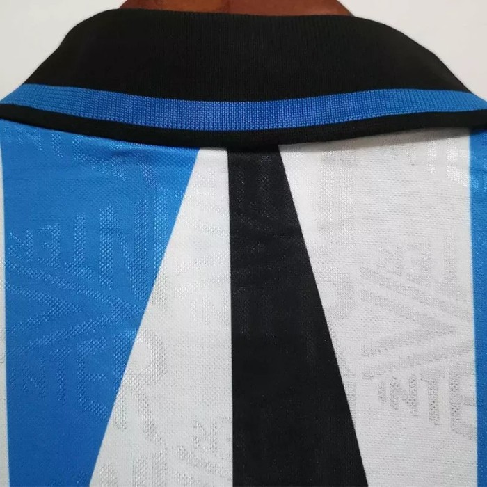 1991-1992 INT Away White Retro Soccer Jersey