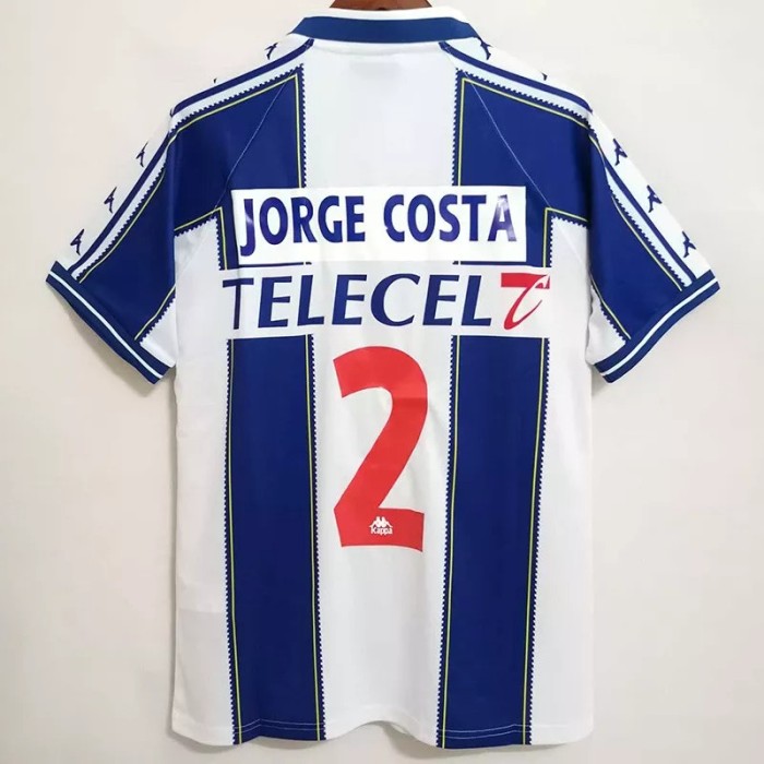 1997-1999 Porto Home Retro Soccer Jersey