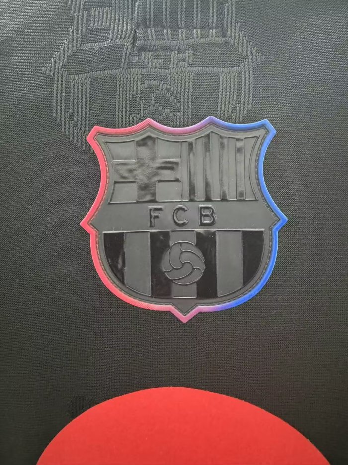 25-26 BAR Black Special Edition Player Version Training Shirts (有领)