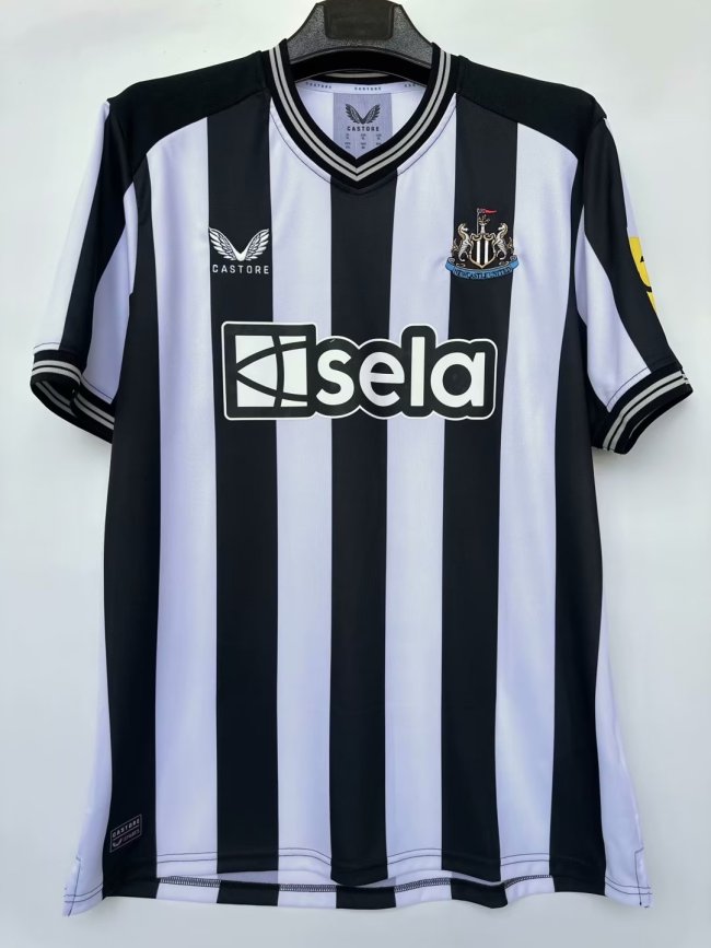 23-24 Newcastle Home Fans Soccer Jersey