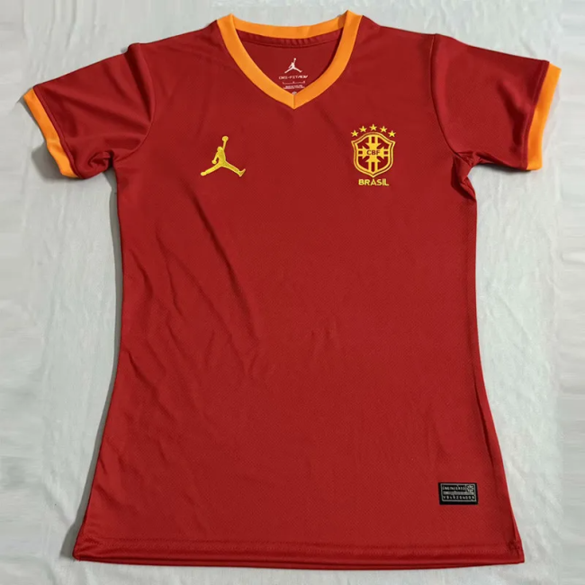 25-26 Brazil Red Special Edition Women Training shirts (女)